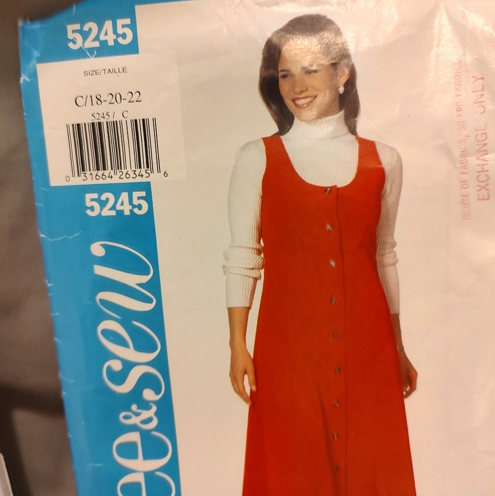 BNNU Set Of 5 Women's Sewing Patterns - Picture 4 of 6